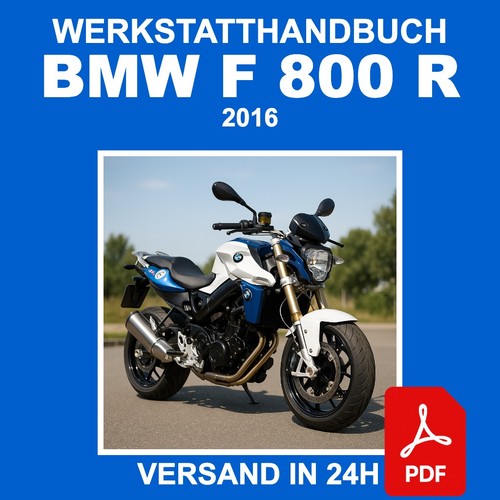 Werkstatthandbuch bmw 800 r - f,