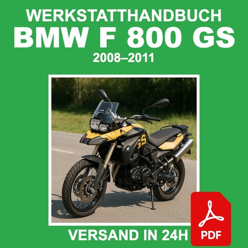 Werkstatthandbuch bmw 800 gs - werkstatthandbuch,